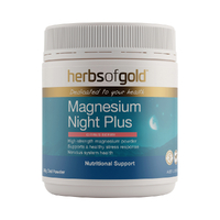 Herbs of Gold Magnesium Night Plus (Citrus Berry) Oral Powder 300g