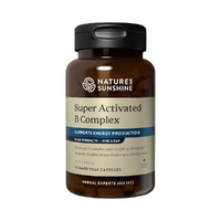 NATURES SUNSHINE SUPER ACTIVATED B COMPLEX 90C