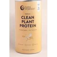 Nutra Organics Clean Plant Protein Vanilla 500g