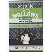 Organic Times Vanilla Marshmallows 100g