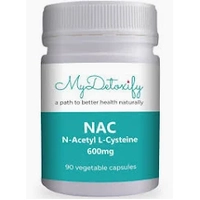 My Detoxify NAC 600mg Capsules 90c