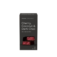 Pana Organic Cherry, Coconut & Dark Choc Mini Snack Bars 100g