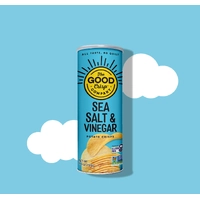 Sea Salt & Vinegar Potato Crisps 160g