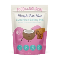 Food to Nourish Muesli Bar Slice 360g