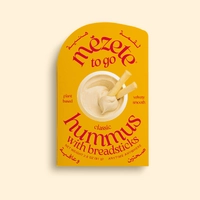 Classic  Hummus  with  Breadsticks 81g