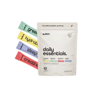Switch Nutrition Daily Essentials Sachets - Hydrate Greens Creatine Sleep 12 Pack