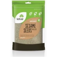 Lotus Certified Organic Hulled Sesame Seeds 200g