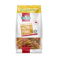 Orgran Gluten Free Corn & Veg Pasta Penne 350g