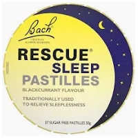 Bach Flower Remedies Rescue Sleep Pastilles Blackcurrant 50g