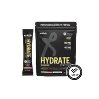 Switch Nutrition Hydrate Perform Sugar-Free Lemon Lime Flavour 20x8.5g sachets