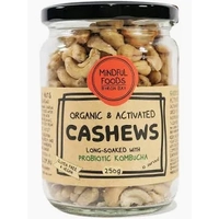 Mindful Foods Organic & Activated Cashews 260g