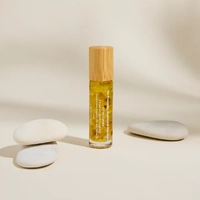 Cedarwood Road Citrine Sweet Orange & Frankincense Crystal Wellness Roller 10ml