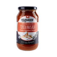 Ozganics Organic Tikka Masala Curry Simmer Sauce 500g