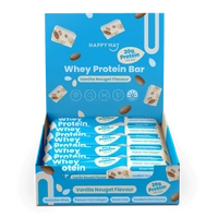 Happy Way Whey Protein Bar Vanilla Nougat Flavour 60g