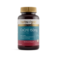 Herbs of Gold CoQ10 150mg 60c