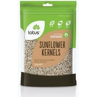 Lotus Certified Organic Sunflower Kernals 250g