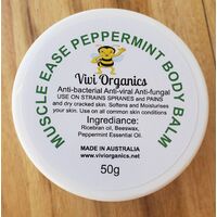ViVi Organics Natural Beeswax Balm & Peppermint 100g