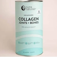 Nutra Organics Collagen Joints & Bones Powder Unflavoured 450g