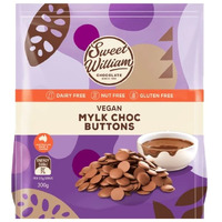 Sweet William Mylk Chocolate Baking Buttons 300g