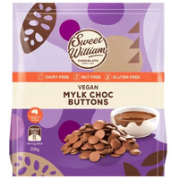 Sweet William Mylk Chocolate Baking Buttons