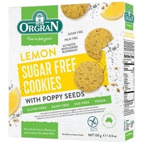 Orgran Lemon Sugar Free Cookies
