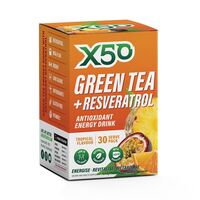 x50 Green Tea & Resveratrol - Tropical 30s