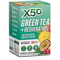 x50 Green Tea & Resveratrol 6 Assorted Serves 30