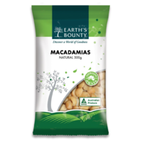Natural Macadamia's 100g