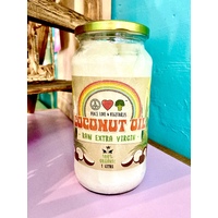 Raw Extra Virgin Organic Coconut Oil 1L