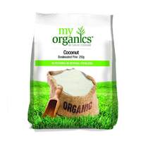 Organic Desiccated Fine Coconut 250g