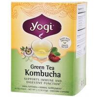 Yogi Green Tea Kombucha Tea Bags