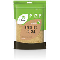 Lotus Organic Rapadura Sugar 375g