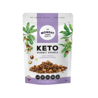 Keto Gourmet Granola - Sweet Crunchy Macadamia Clusters 300g