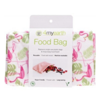 4MyEarth Food Bag -Flamingoes