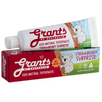 Grants Kids Natural Toothpaste Strawberry