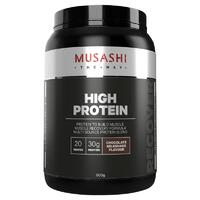 Musashi High Protein Chocolate Milkshake 900g