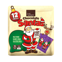 Sweet William Chocolate Santas