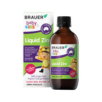 Brauer Baby & Kids Liquid Zinc (1+ years) 200ml