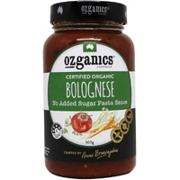 Ozganics Organic Bolognese NAS Pasta Sauce 500g
