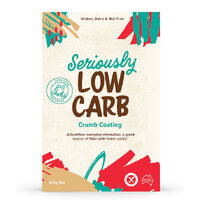 Well & Good Seriously Low Carb Crumb Coating 300g