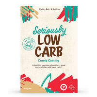 Well & Good Seriously Low Carb Crumb Coating- 300g
