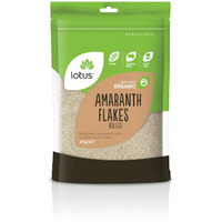Lotus Certified Organic Amaranth Flakes- 375g