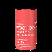 Woohoo Natural Deodorant & Anti-Chafe Stick (Urban) 60g