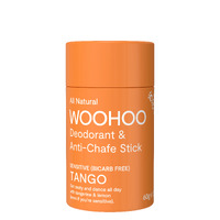 Woohoo Natural Deodorant & Anti-Chafe Stick (Tango) 60g