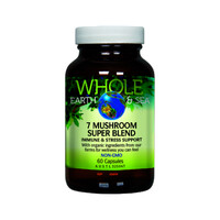 Whole Earth & Sea 7 Mushroom Super Blend- 60c