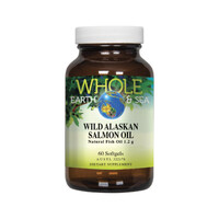 Whole Earth & Sea Wild Alaskan Salmon Oil 1.2g- 60c