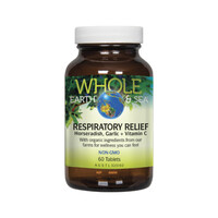 Whole Earth & Sea Respiratory Relief (Horseradish, Garlic + Vitamin C)- 60t