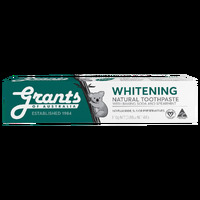 Grants Natural Whitening Toothpaste with Baking Soda & Spearmint 110g