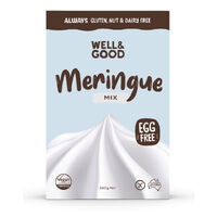 Well & Good Meringue Mix - 340g