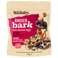 Wallaby - Rugged Bark Cookies & Cream 120g